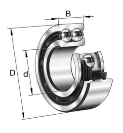 Подшипники серии 30 (2Z, 2RS)